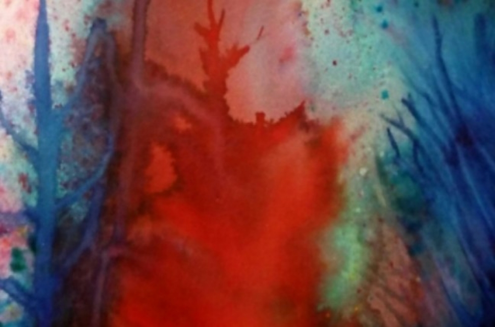 Red and Blue Trees 