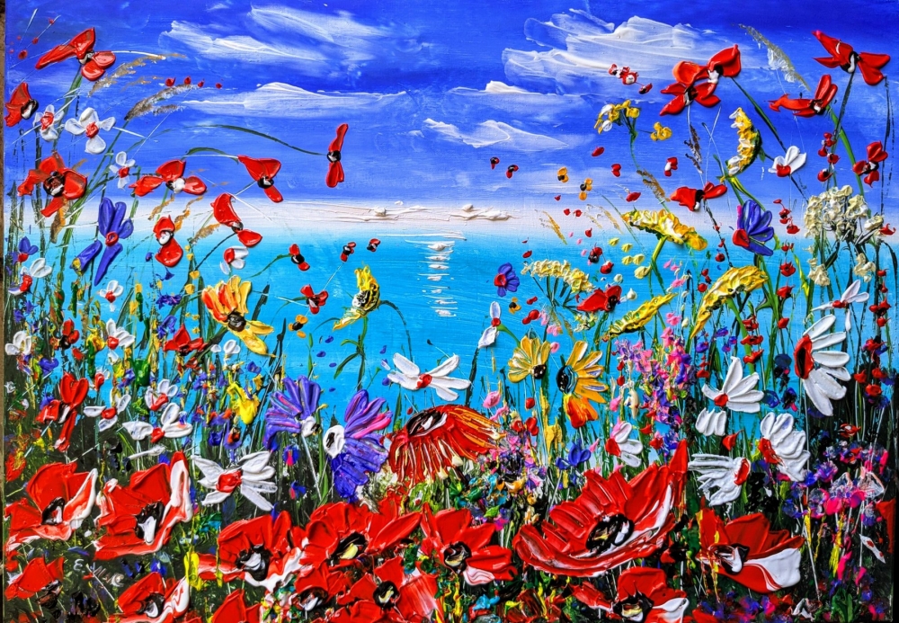 Coastal wildflowers 