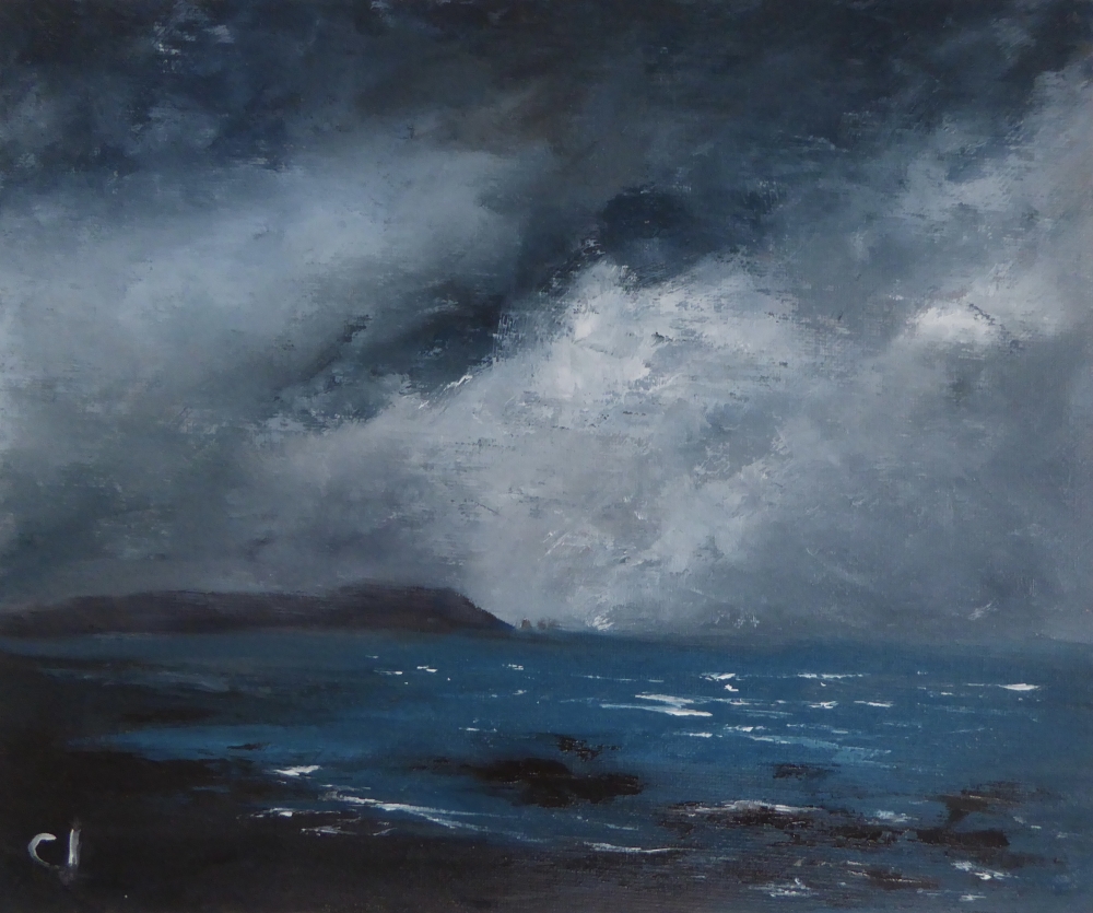 Passing Storm over the Needles