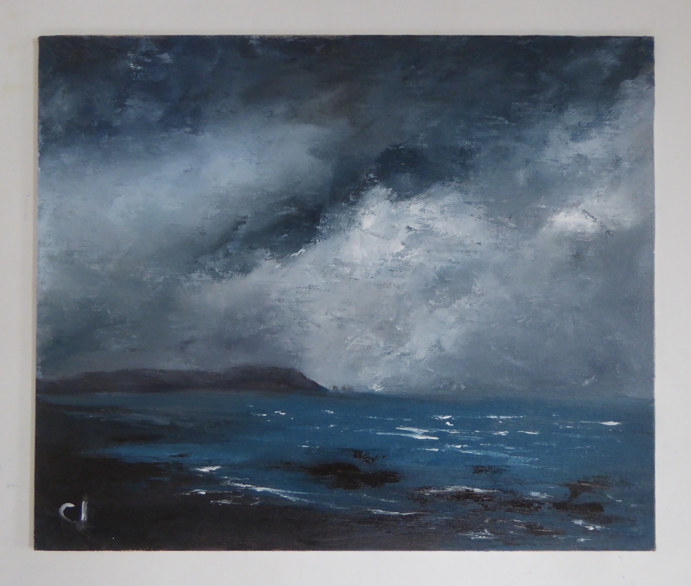 Passing Storm over the Needles