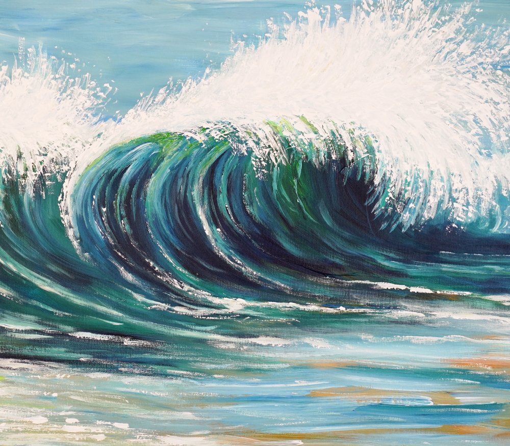Seascape Breaking Waves XL 6