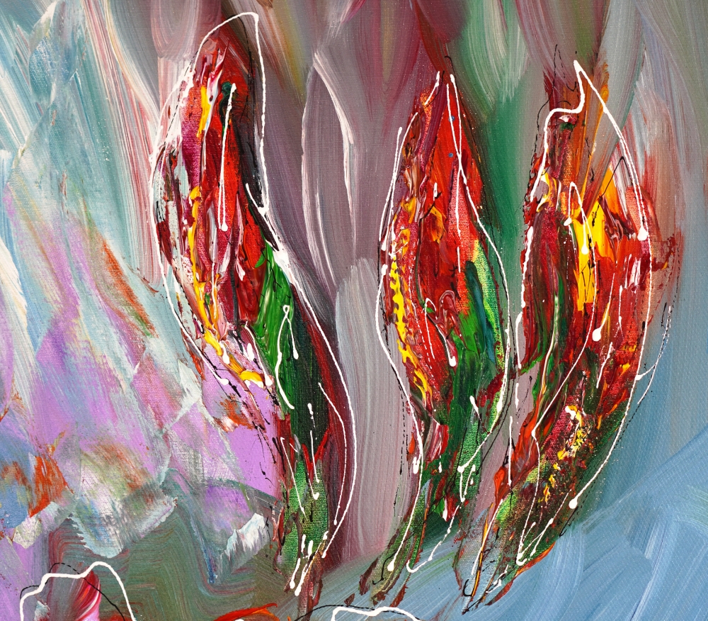 Red Flowery Symphony M 1