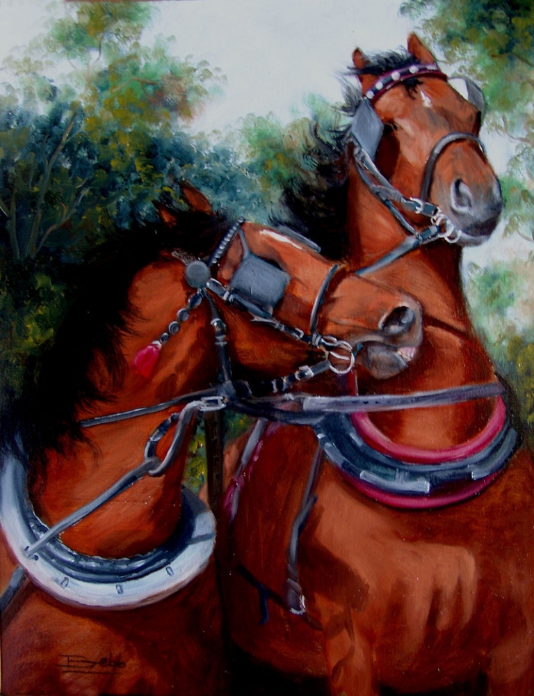 2 Shires working