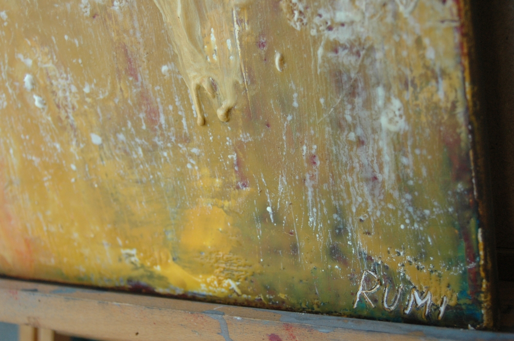 \"Bright Days\". Encaustic