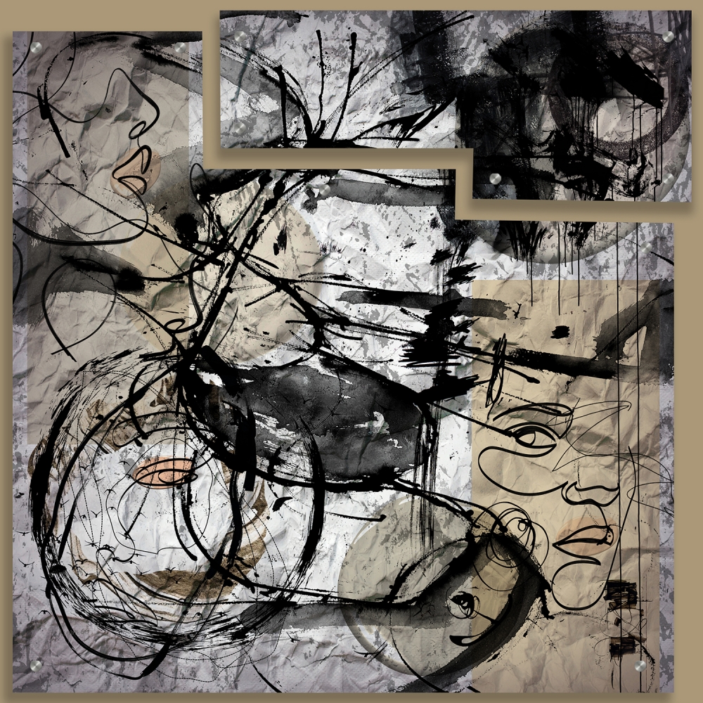 A Look Inside - Diptych