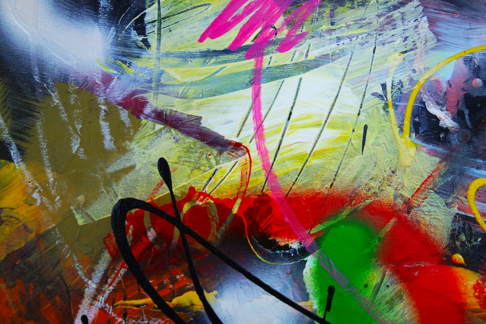 Abstract Expressionism Feel My Pain