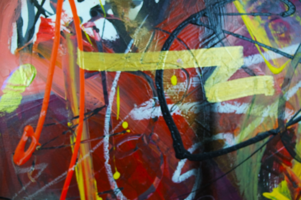 Abstract Expressionism Feel My Pain