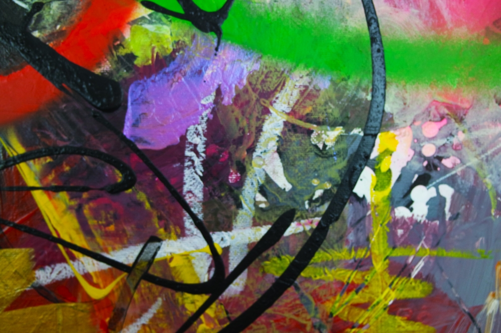 Abstract Expressionism Feel My Pain