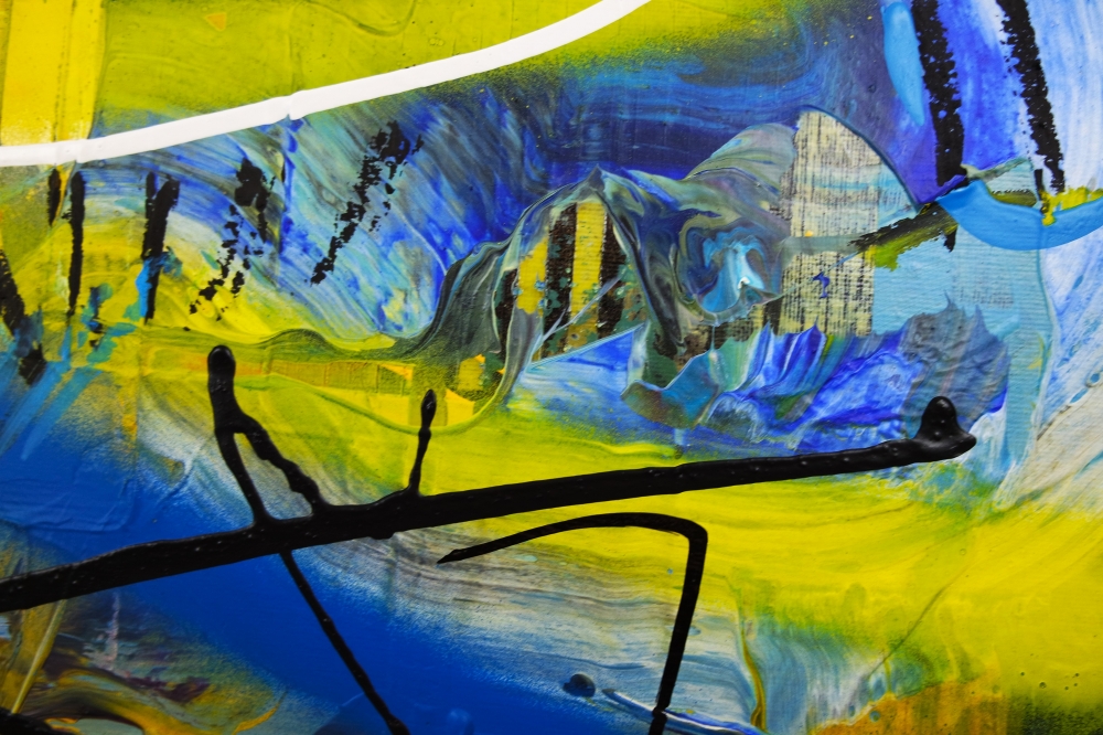 Abstract Expressionism Let Go
