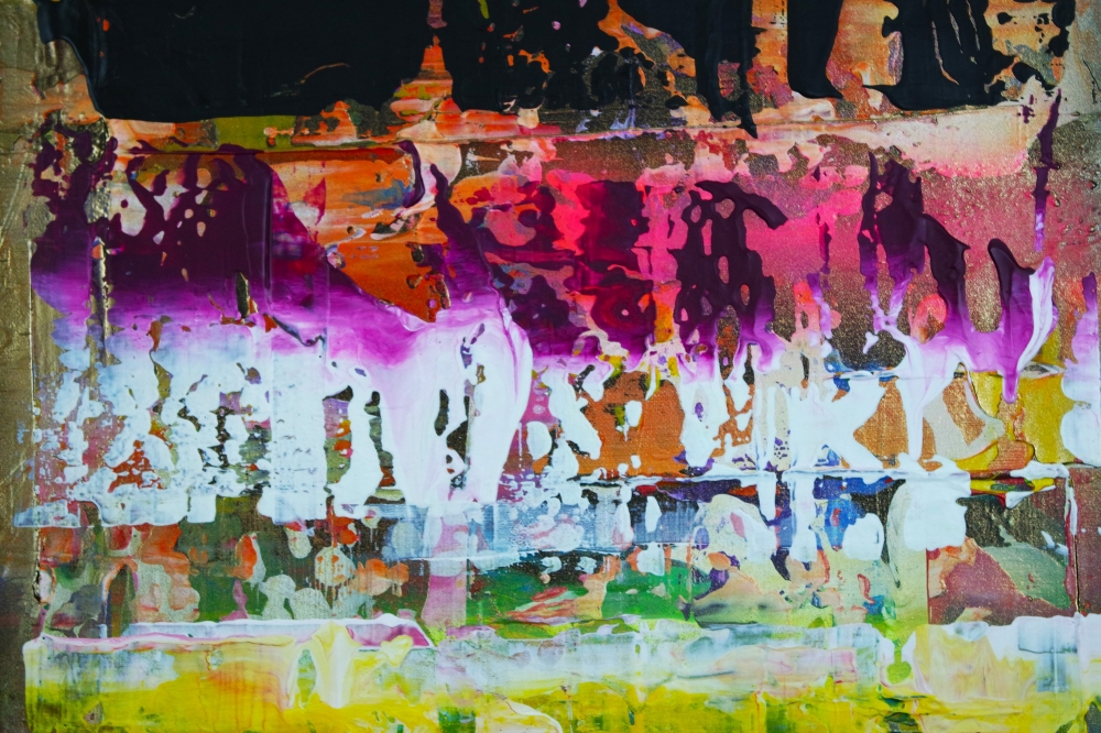 Abstract Fractured Multicoloured 5418
