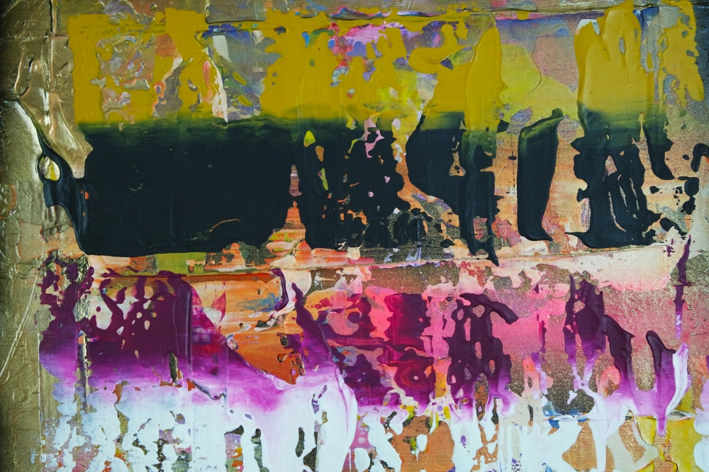 Abstract Fractured Multicoloured 5418