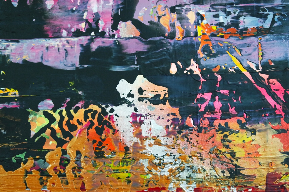 Abstract Fractured Multicoloured 5428