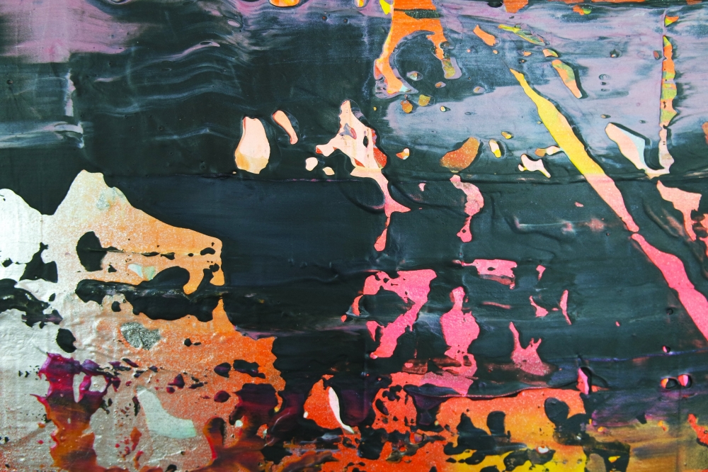 Abstract Fractured Multicoloured 5428