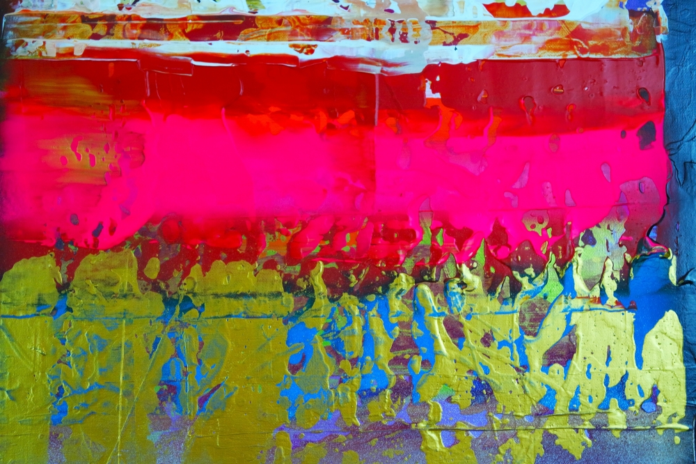 Abstract Fractured Multicoloured 5439