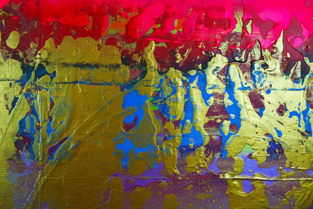 Abstract Fractured Multicoloured 5439