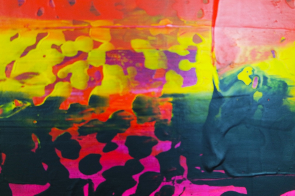 Abstract Fractured Multicoloured 5451