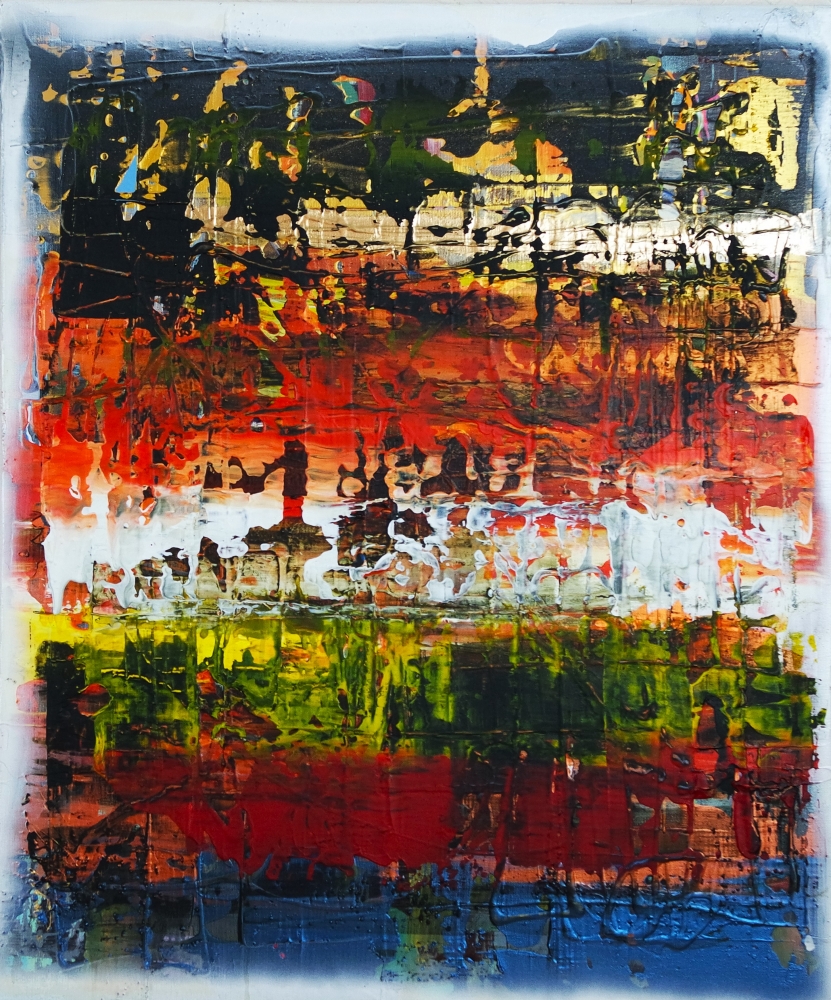 Abstract Fractured Multicoloured 5470