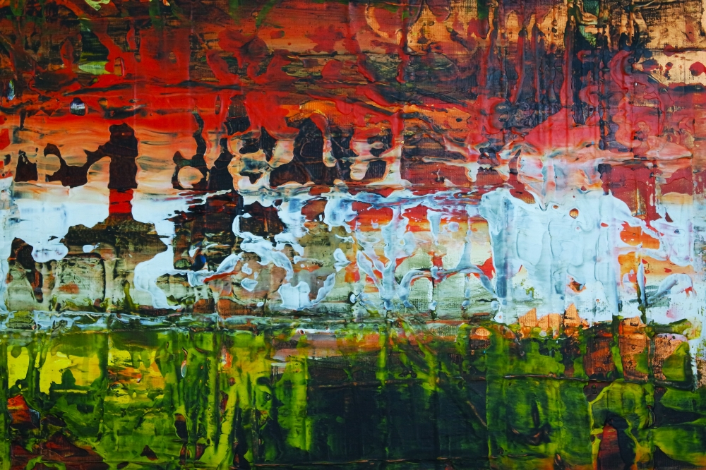 Abstract Fractured Multicoloured 5470