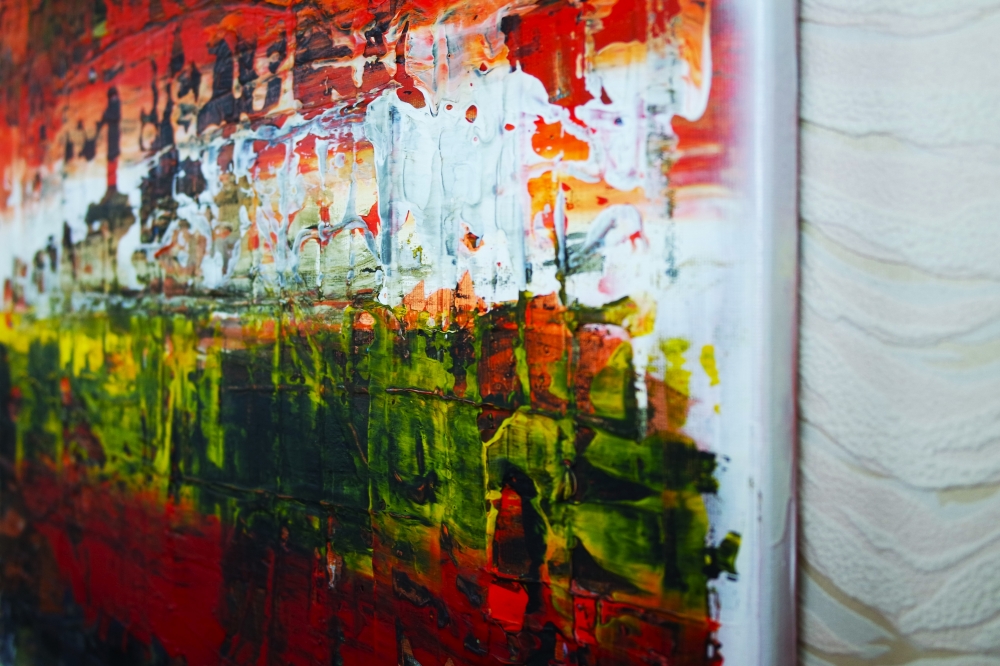 Abstract Fractured Multicoloured 5470