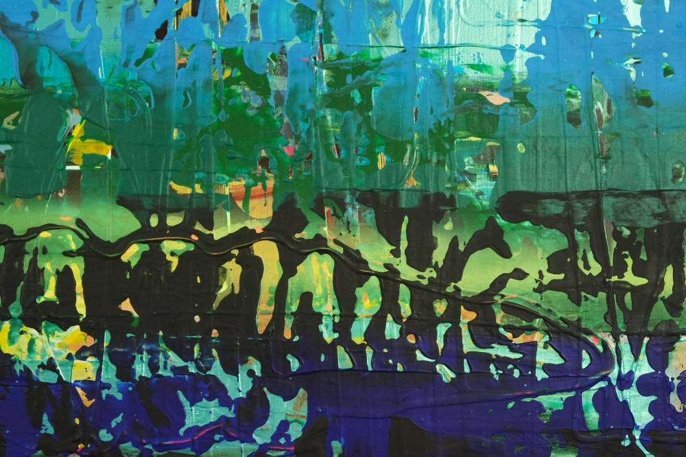 Abstract Fractured Multicoloured 5480