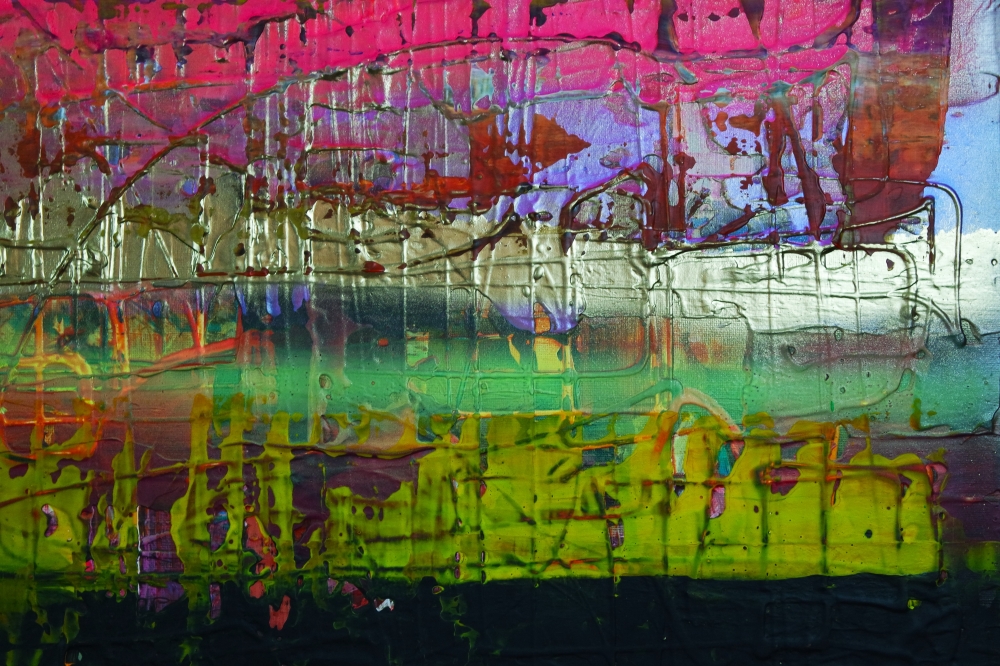 Abstract Fractured Multicoloured 5489