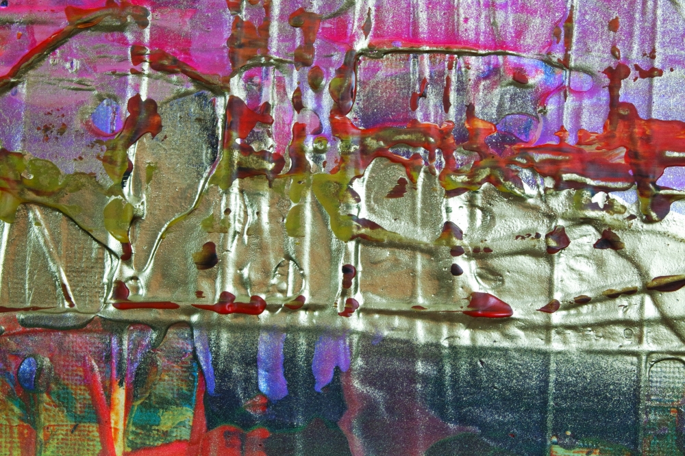 Abstract Fractured Multicoloured 5489