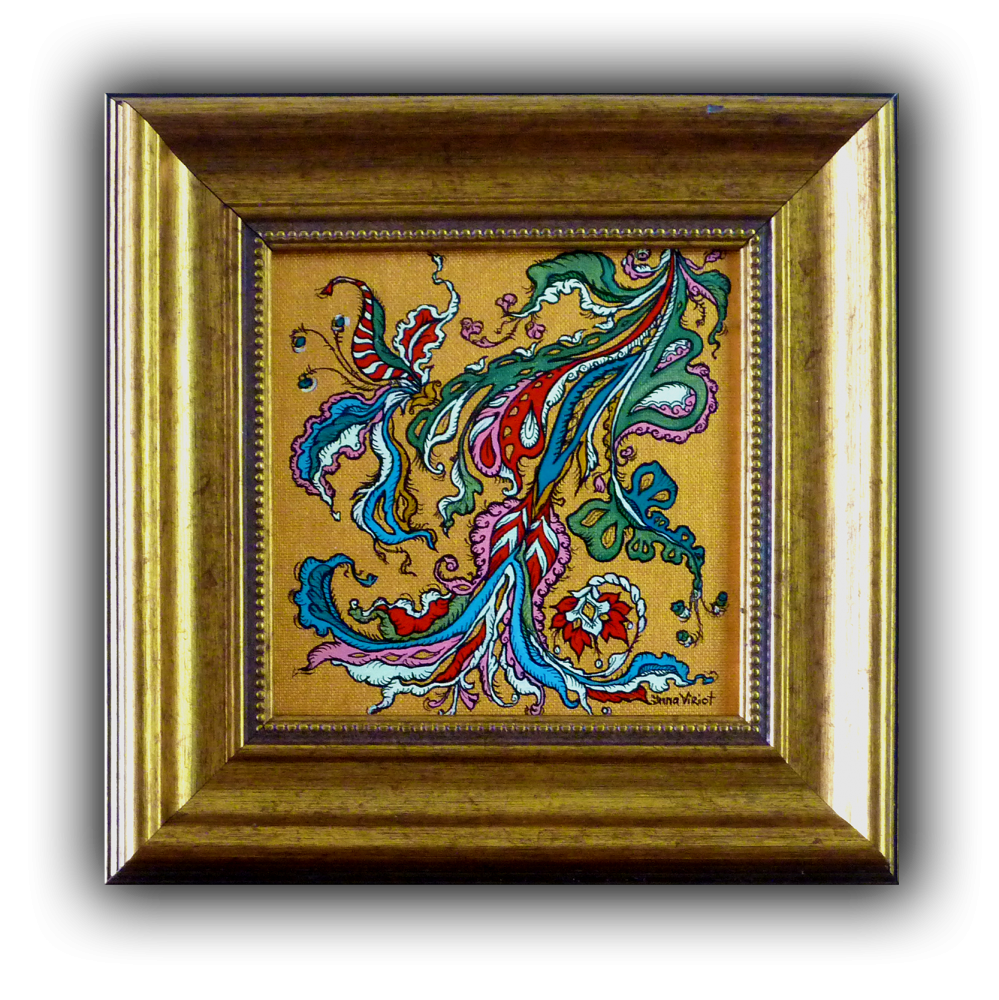 Baroque Breeze – Miniature 15x15 cm