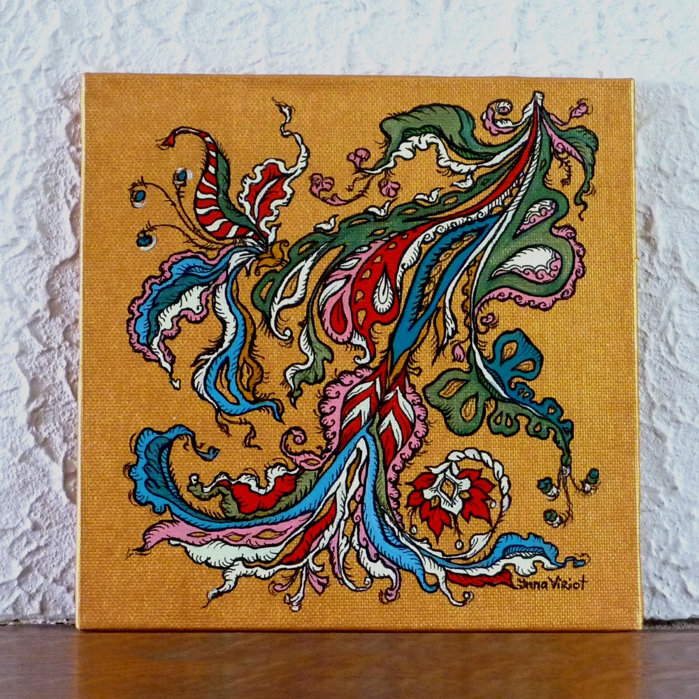 Baroque Breeze – Miniature 15x15 cm