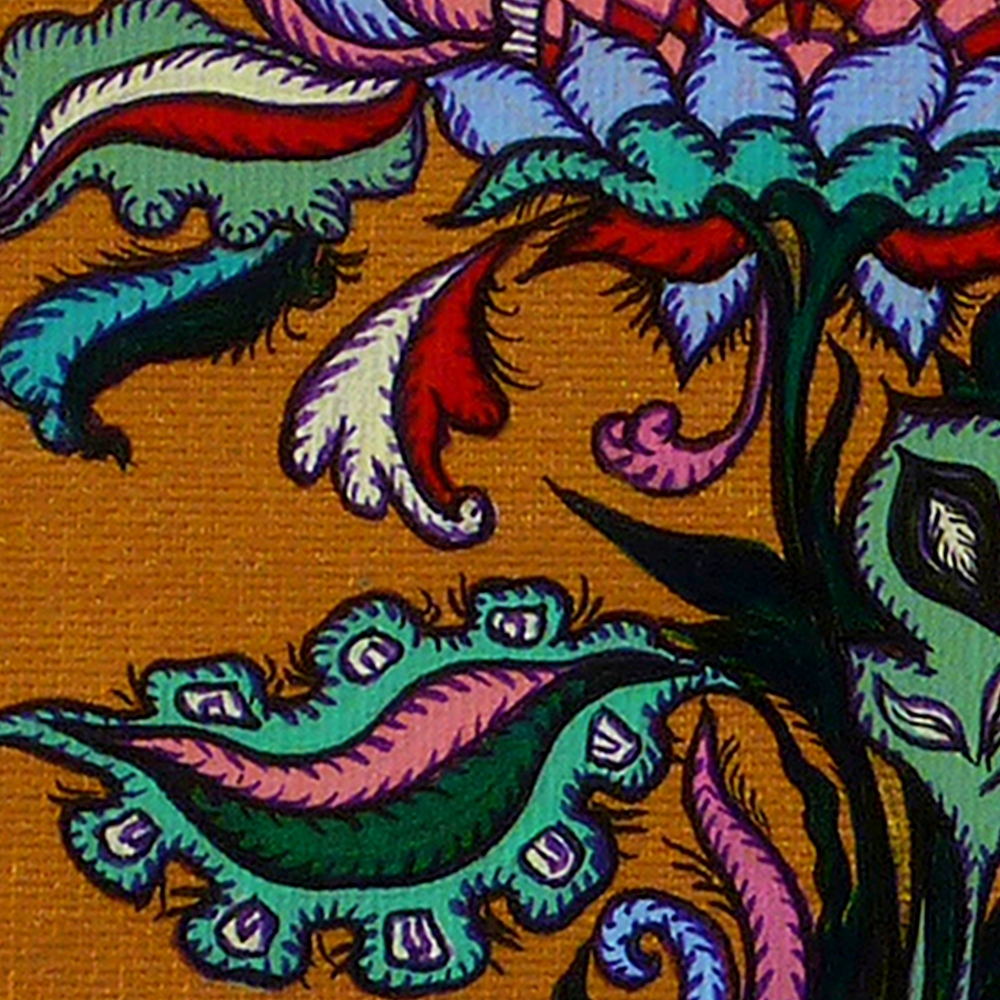 Floral Totem – Miniature 15x15 cm