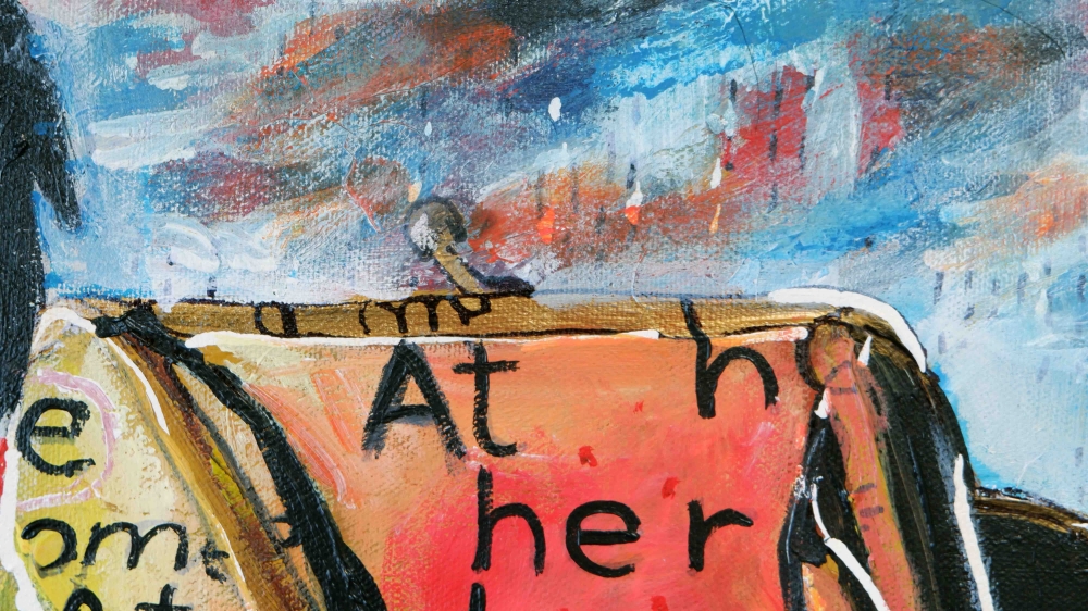 At Her Home