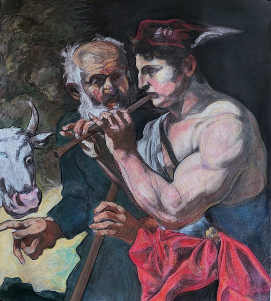 Mercury Piping to Argus (After Johann Carl Loth)