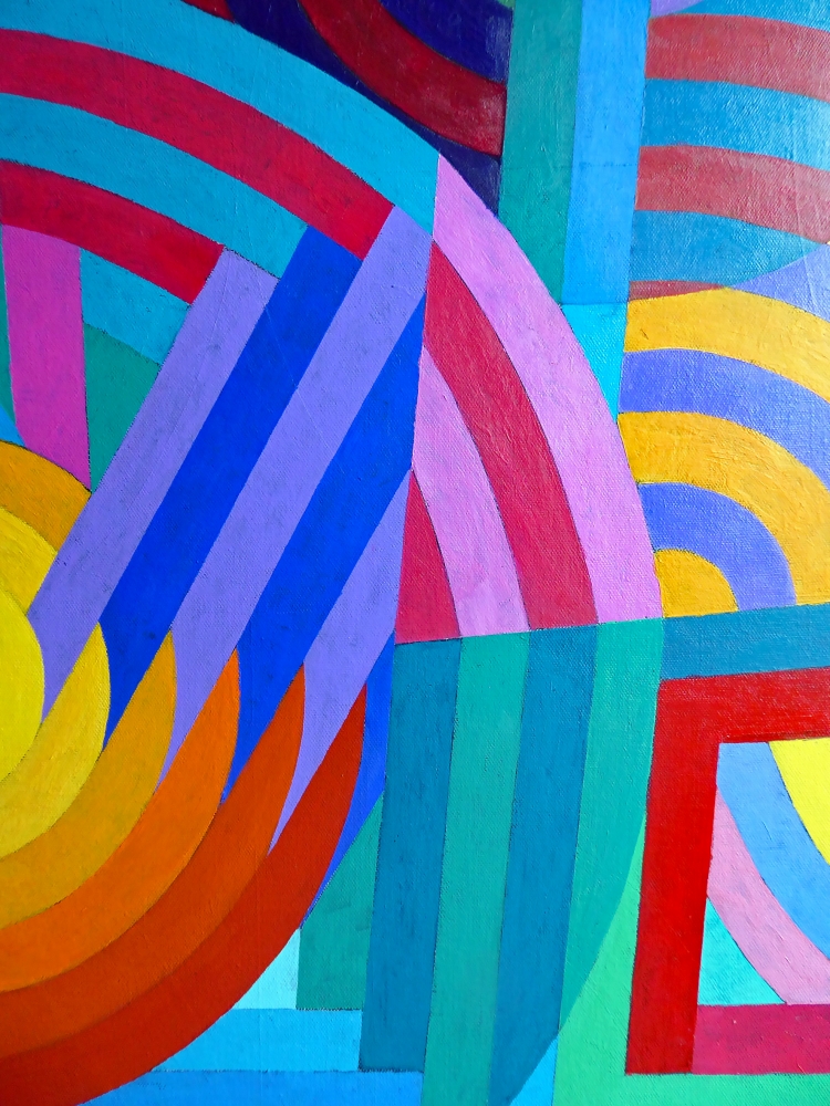 LARGE GEOMETRIC DOODLE ii