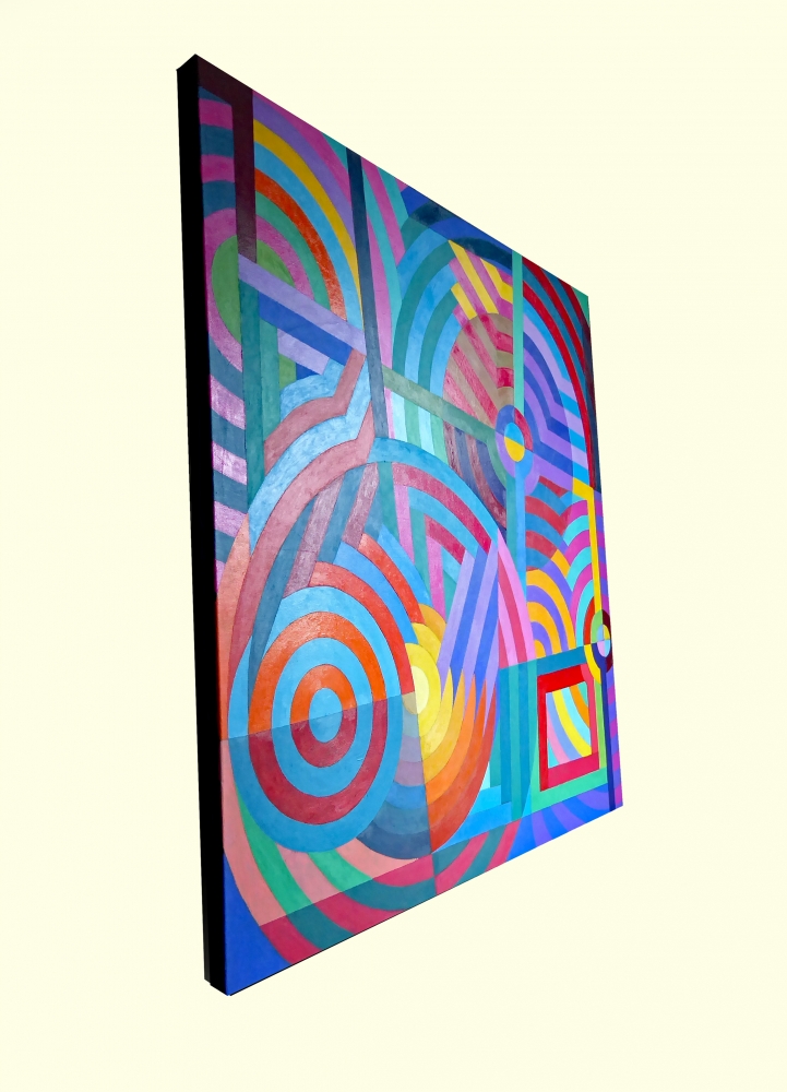 LARGE GEOMETRIC DOODLE ii