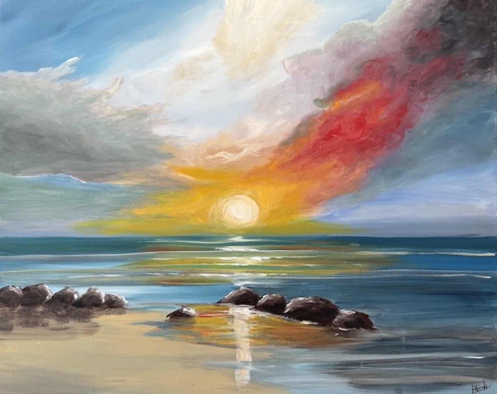Dramatic Sunset View