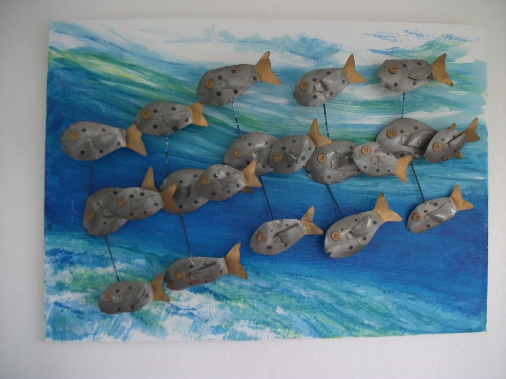 Sculpture fish