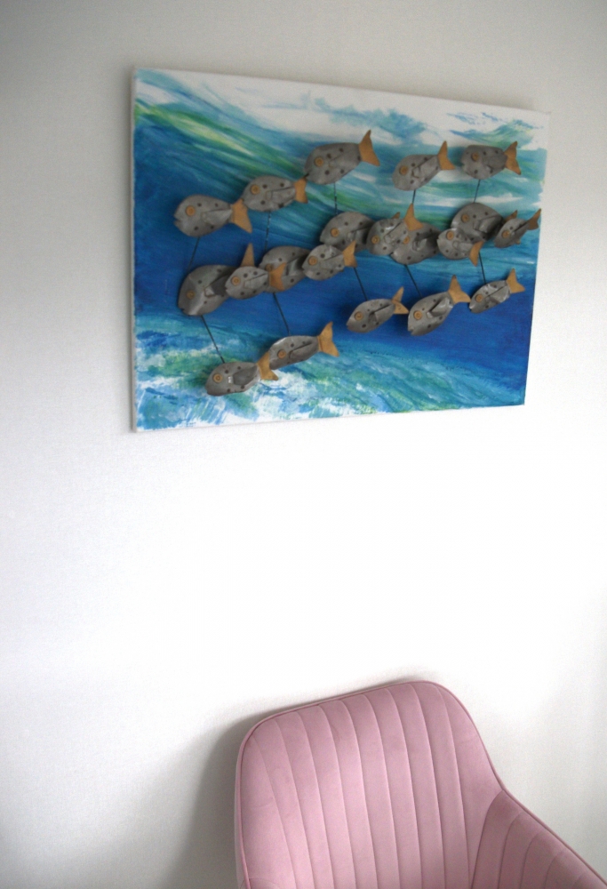 Sculpture fish