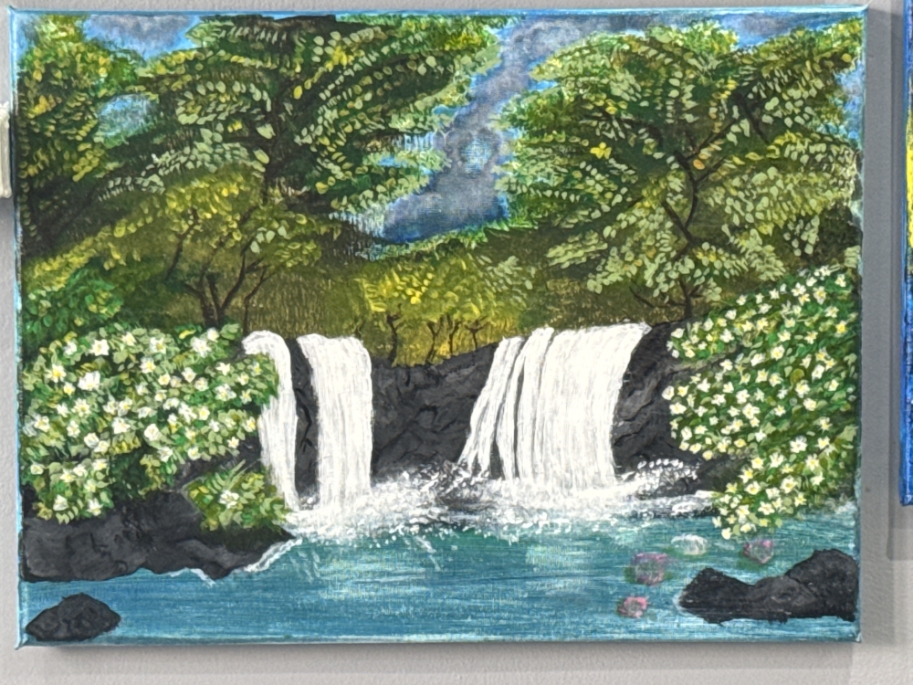 Beautiful waterfall 