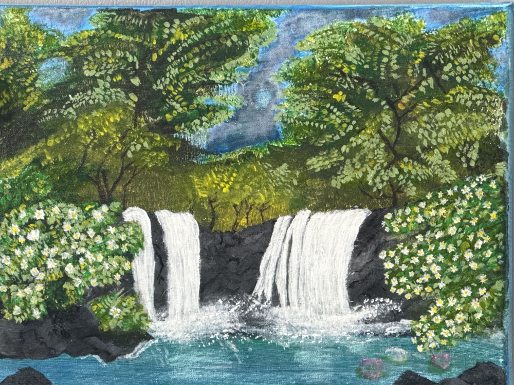 Beautiful waterfall 