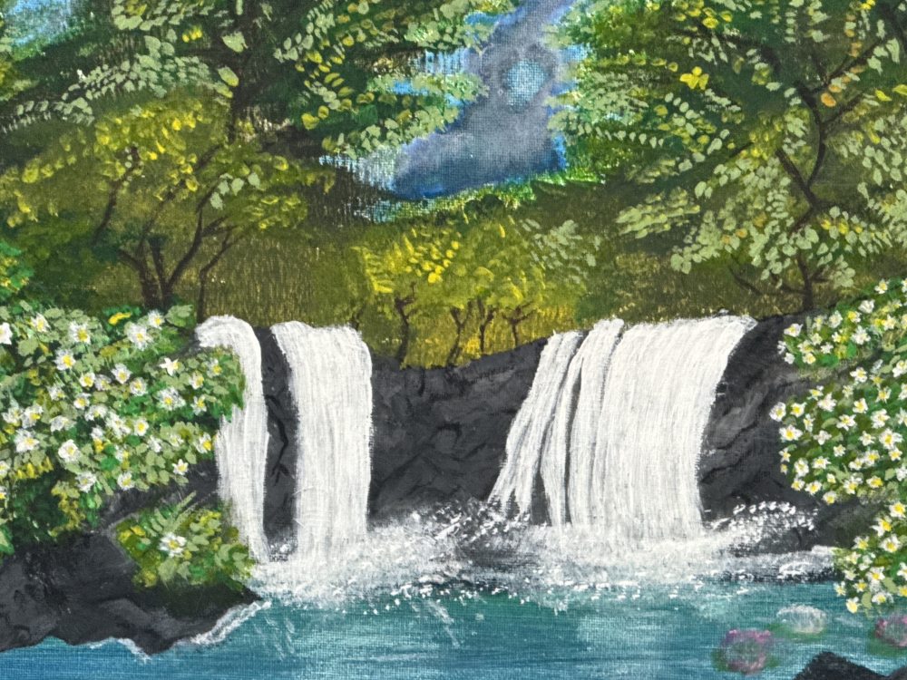 Beautiful waterfall 