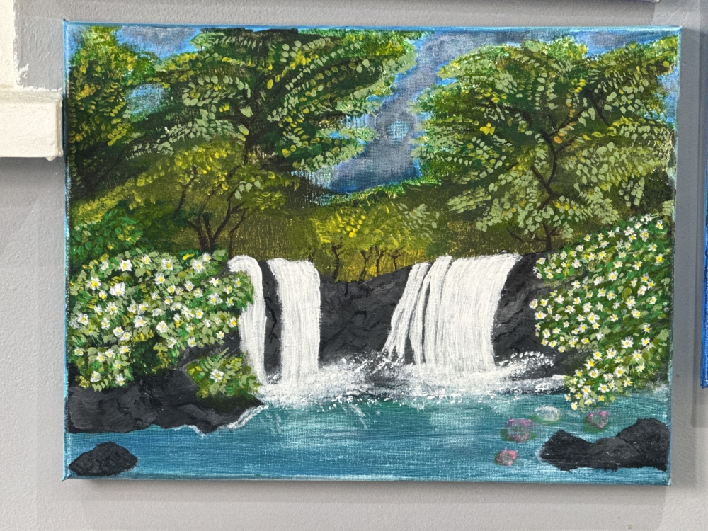 Beautiful waterfall 