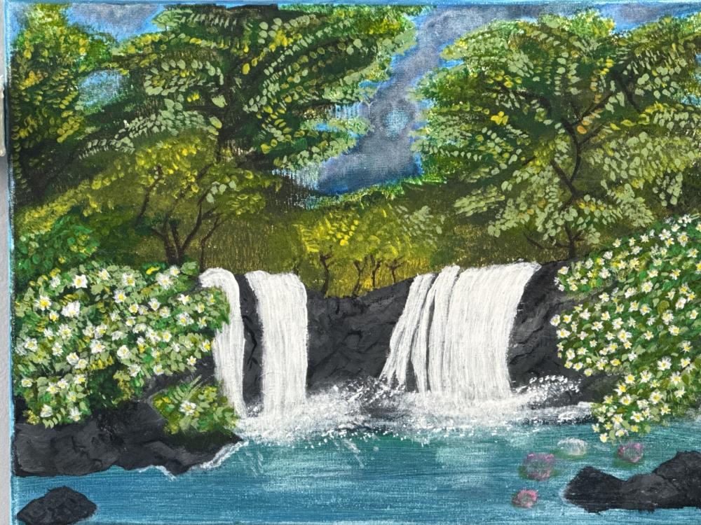 Beautiful waterfall 