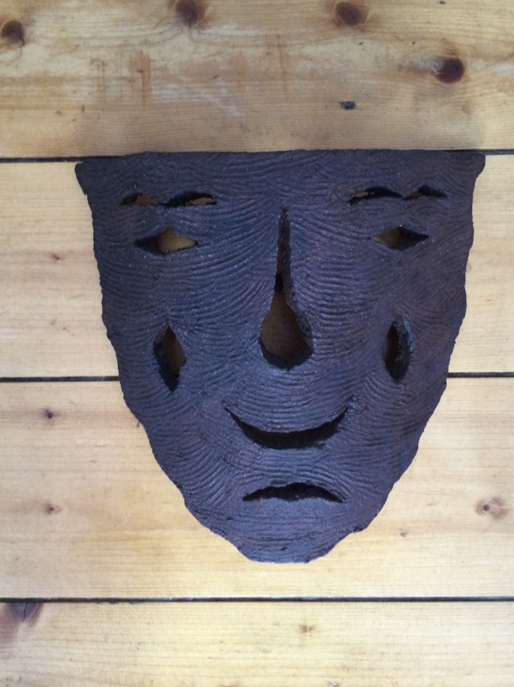 Untitled ceramic masks