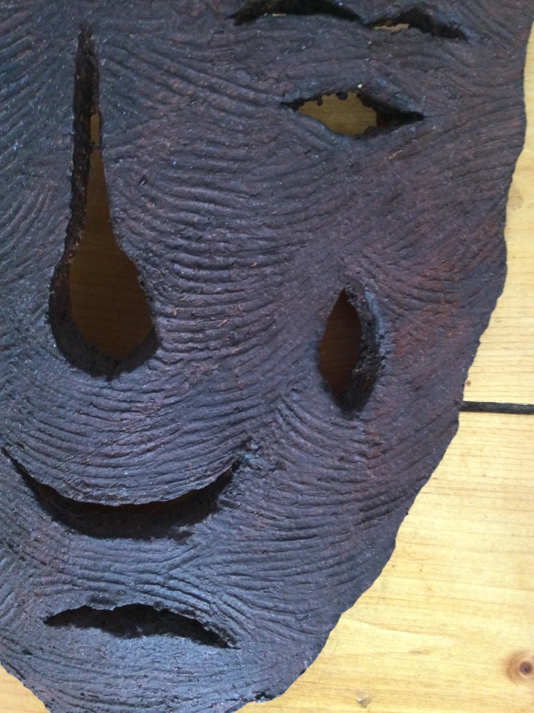 Untitled ceramic masks