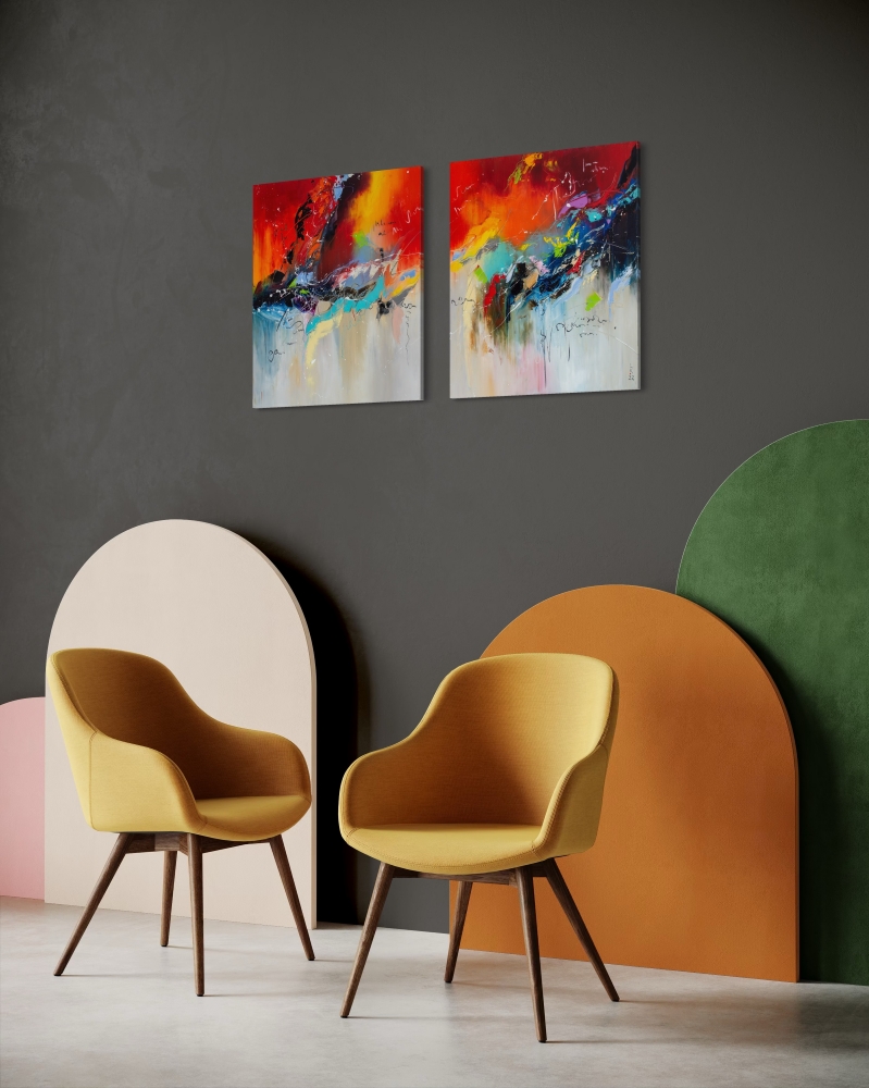 Spirit of freedom (diptych)
