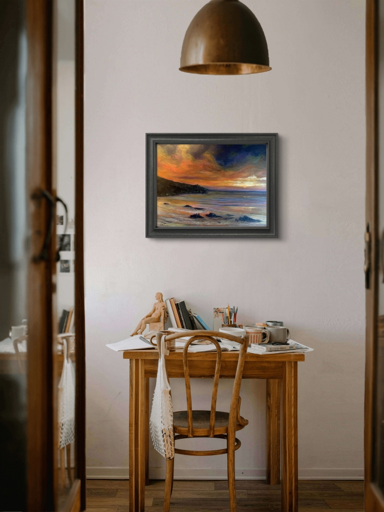 Watching the sun go down, St Ives
