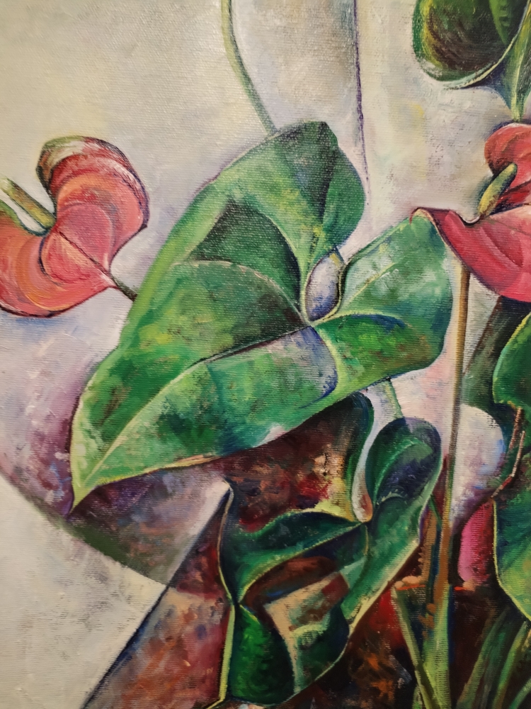 Flamingo flowers 