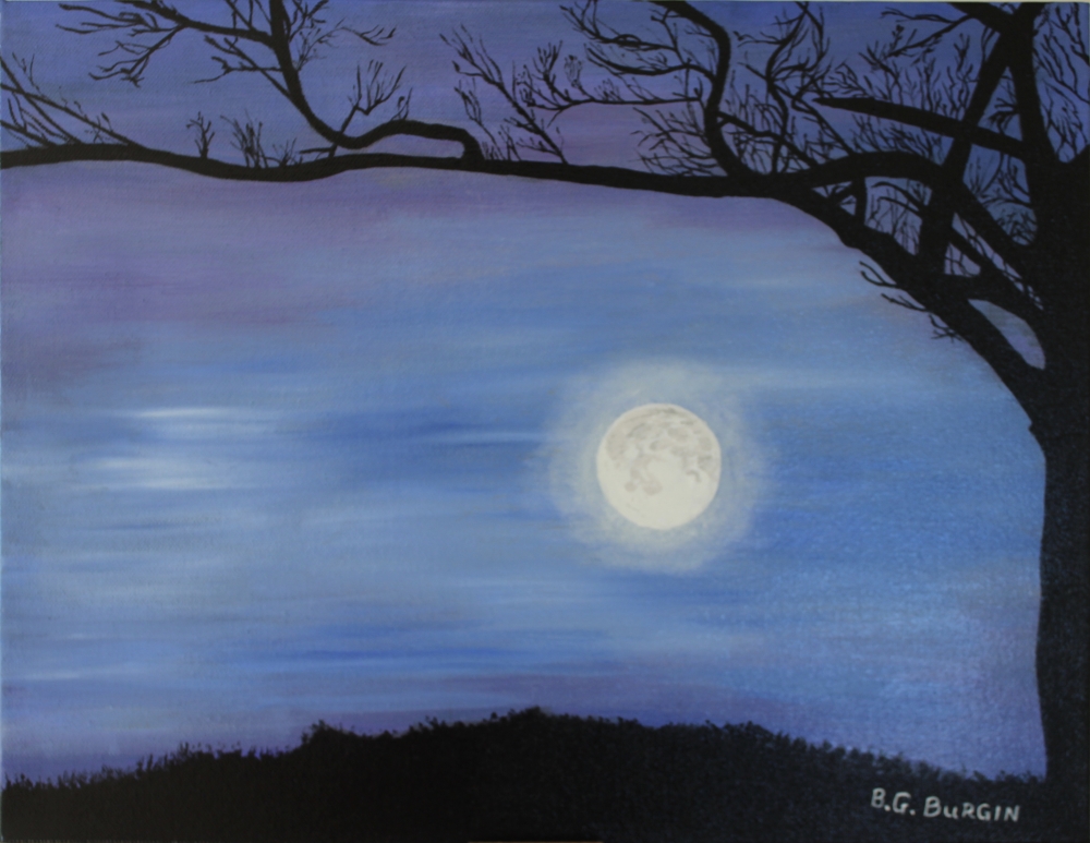 Winter Moon Rising