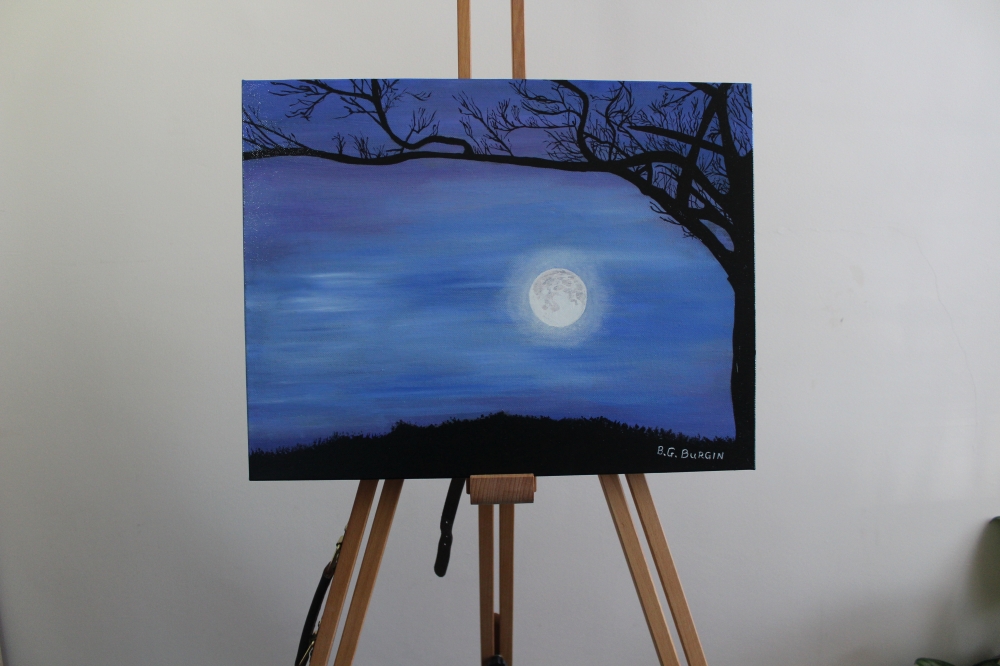 Winter Moon Rising