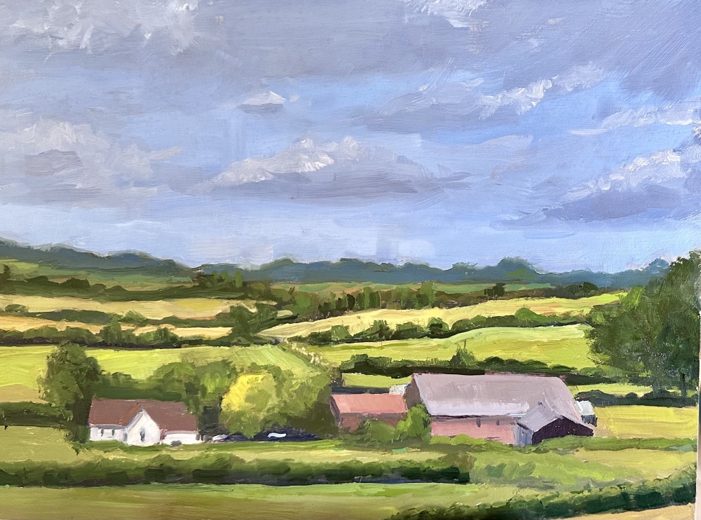Lincolnshire Wolds Landscape