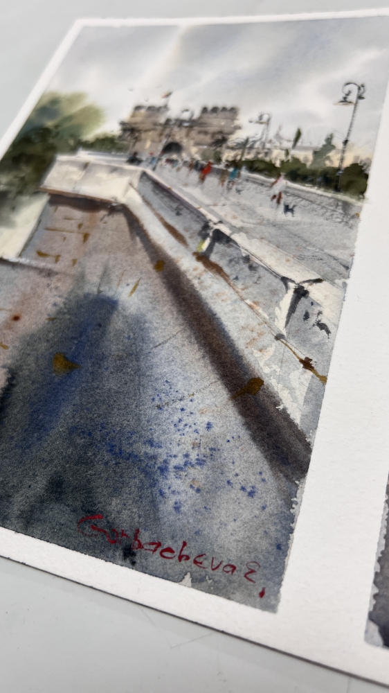 Serrans Bridge Views(Diptych)